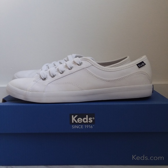 keds coursa white